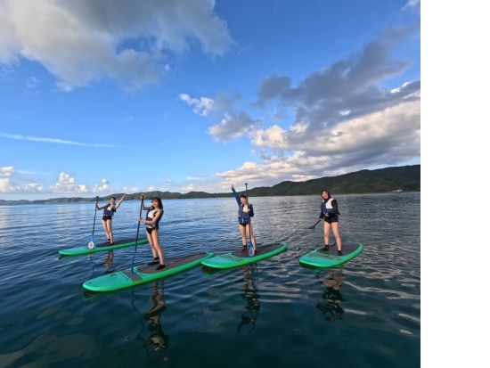 奄美大島【SUP】透明度抜群の奄美ブルーを大満喫！選べるツアー時間 ＜60分or90分プラン＞ ドローン撮影無料！お一人様も可能by 奄美シーランド