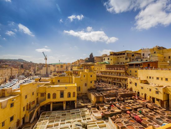 Morocco_Fes_leather tannery_shutterstock_624199766