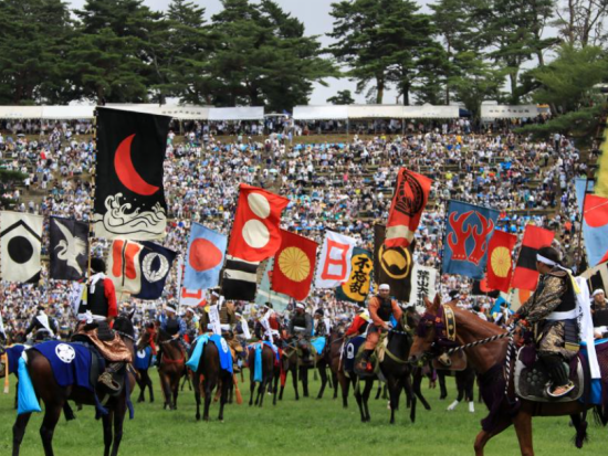 【5/24限定】日帰りバスツアー 時代絵巻「相馬野馬追」＋道の駅 そうまでの買い物 観覧席付き＜仙台駅発着＞byクラブツーリズム株式会社 