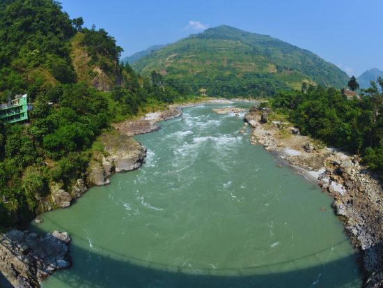 ラフティング☆ヒマラヤ大自然の中でエキサイティング体験＜英語ガイド／ホテル送迎／カトマンズ発＞