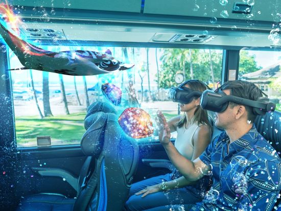 ワイキキ XR海底バスツアー　現実世界とバーチャル世界の融合を体験 ＜日本語オーディオガイド＞