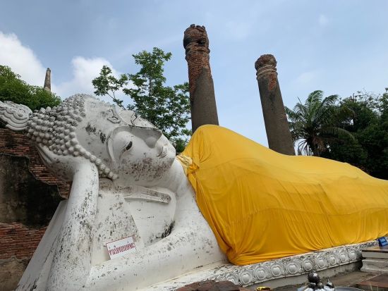 【貸切】アユタヤ6大遺跡巡り＆象乗り体験1日観光ツアー　お送り場所も自由にリクエストOK！＜昼食付き／日本語ガイド＞