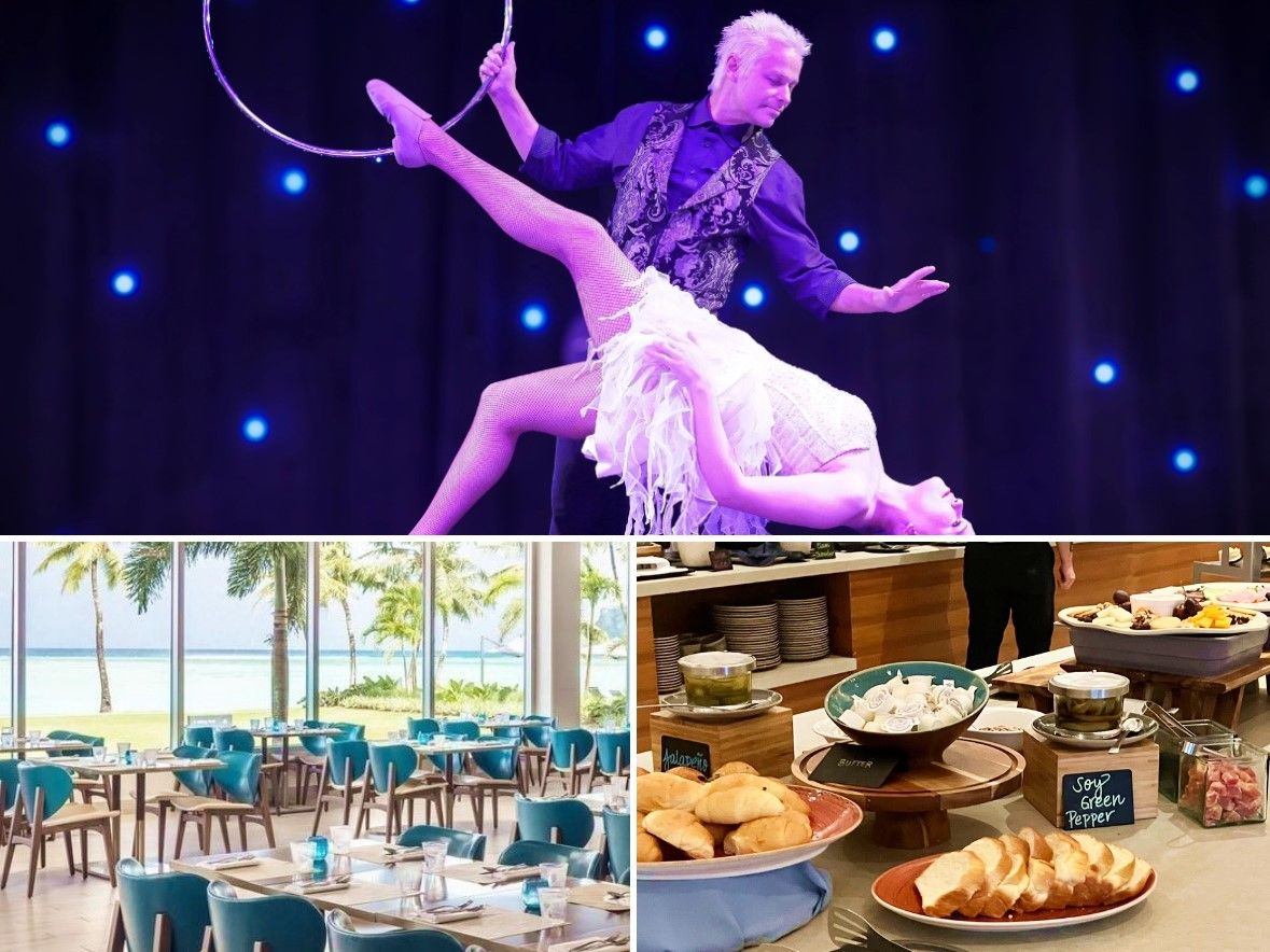 マジックショーチケット＆ディナーブッフェ事前予約 海を眺めながらザ