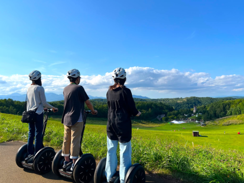 札幌滝野すずらんセグウェイツアー 札幌の大自然を満喫するひととき 写真データプレゼント！＜2.5時間／午前 or 午後／滝野＞