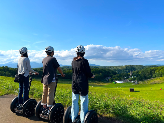 滝野すずらん丘陵公園 セグウェイツアー 札幌の大自然を満喫するひととき 写真データプレゼント！＜2.5時間／午前 or 午後／滝野＞