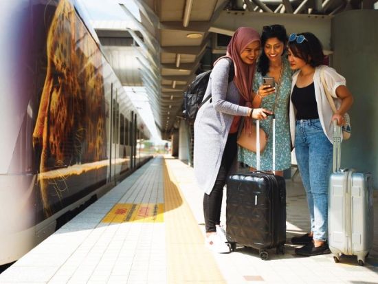 KLIAエクスプレス　乗車券事前予約　鉄道2日間乗り放題付きのKLトラベルパスあり＜片道または往復＞