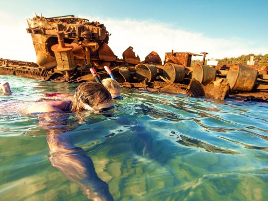 ゆったり午後発！モートン島日帰りツアー　サンセットクルーズやシュノーケリングなど選べる複数プラン＜タンガルーマアイランドリゾート／ブリスベン発＞