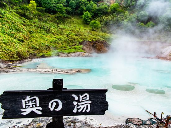 登別温泉泉源ウォッチングツアー　登別の魅力を歩く！湧き出るお湯に足を浸す天然足湯も楽しめる♪地獄谷＋奥の湯＋大湯沼＋大湯沼川天然足湯＜3～12月／泉源公園集合＞