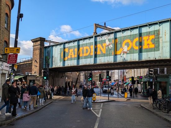 ⑥12.30UKロックの震源地カムデンタウンへ！