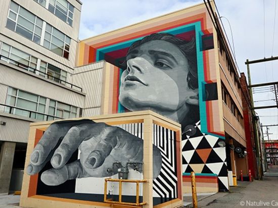 歩いてめぐるマウント・プレザント壁画ツアー　話題のインスタ映えスポットへ ＜地下鉄乗車券付き／日本語ガイド＞