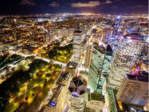 【入場チケット】シドニー・タワーアイ(The Sydney Tower Eye)☆最上階の展望デッキから美しい景色を満喫！＜ダーリング・ハーバー＞