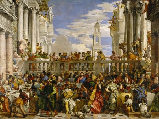 France_Paris_Louvre_Painting_Wedding_at_Cana_Shutterstock