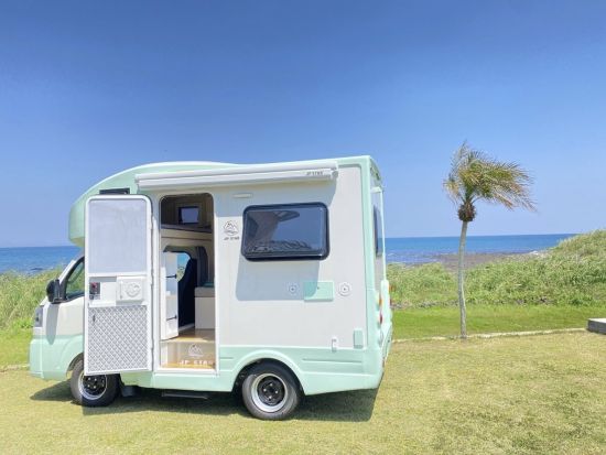 福江島キャンピングカーレンタル予約 1泊2日～　 乗車定員4名　多機能装備・備品レンタル付きで快適な島ドライブ ＜五島市＞ by 稔サービス