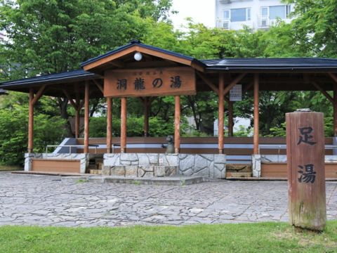 札幌発日帰りバスツアー 「蝦夷富士」羊蹄山を眺めながら一面がピンクに染まる三島さんの芝ざくら庭園散策＆ 洞爺湖温泉街自由散策＜1名～／5～6月／札幌市内発着＞