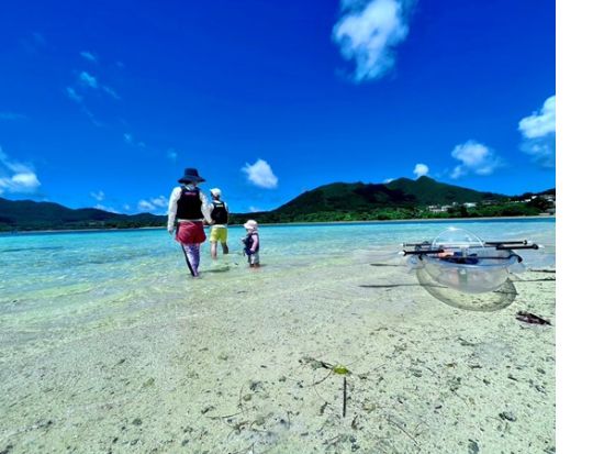 川平湾クリアカヤック体験ツアー 川平湾グラスボート割引チケット付きプランもあり♪／送迎無料／3歳以下無料＜約1時間30分／石垣島＞