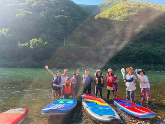 SUPツアー 1本のパドルで四万十川の冒険へ！＜半日 or 1日／四万十川＞