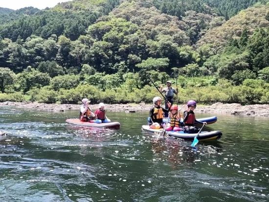 SUPツアー 1本のパドルで四万十川の冒険へ！＜半日 or 1日／四万十川＞