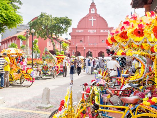 Malacca - Red Church Square (1)