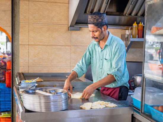 ペナン観光ツアー　トライショーで巡る世界遺産ジョージタウン＋屋台グルメ食べ歩き＜送迎付き／英語ガイド／ペナン発＞