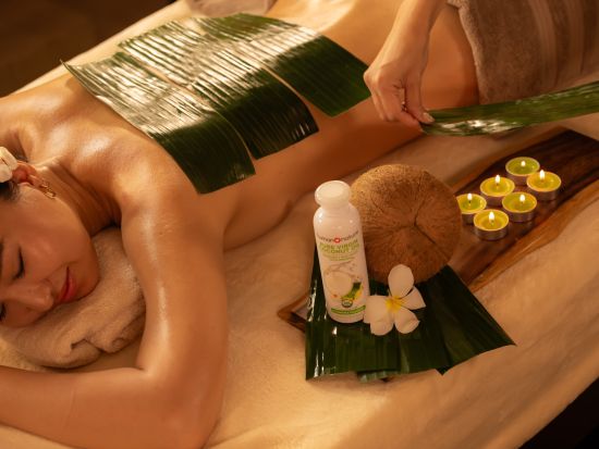 カフェラウンジ利用サービス＋ベルスパ「VEL SPA」　深夜＆早朝帰国便をご利用の方に最適！ディナー付き＜ホテルお迎え＆空港お送り付き＞