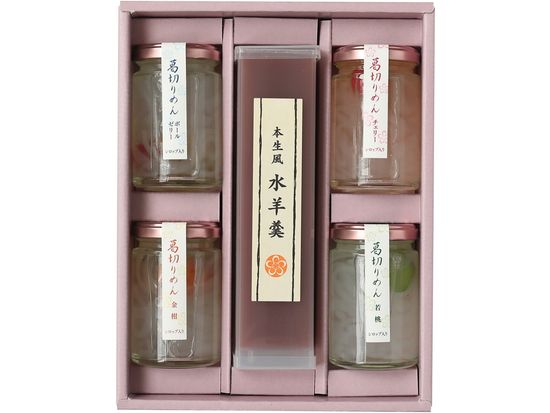 30014639-021_【母父】ふみこ農園　葛切りめんと水羊羹詰合せ_葛切りめんと水羊羹_tan_1_S