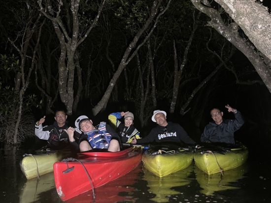 奄美大島【夜のマングローブカヌー】奄美大島の大自然を満喫！夜の森でハラハラ・ドキドキを味わえる（60分）お一人様も可能by 奄美シーランド