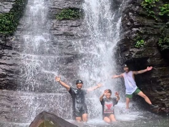 【貸切】ゲータの滝ツアー 半日で3つの滝巡りと絶景を楽しむ！トレッキング&滝行体験 初心者大歓迎◎＜約3時間30分／1～7名／送迎可／写真プレゼント＞