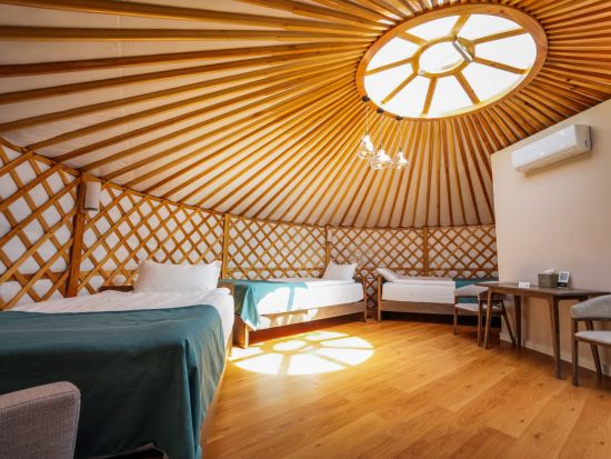 【1泊2日】デラックスゲル宿泊！テレルジ国立公園＆遊牧民宅訪問＆乗馬　文化体験満喫プライベートツアー＜日本語ガイド／ウランバートル発＞