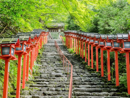 京の奥座敷・貴船の川床料理と貴船神社 京都の夏の風物詩や世界遺産へもご案内＜梅田 or 新大阪発＞