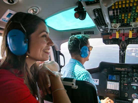 空から見るバルセロナ！ヘリコプター空中遊覧フライト＜6分or11分／英語／バルセロナ発＞