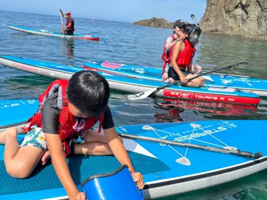 【青の洞窟SUPプラン】この夏は余市ブルーに癒される！＜5～9月／小学生以上／余市ICから約20分＞　by Local SUP Hokkaido