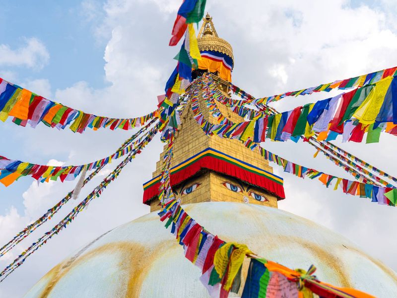 Nepal_Kathmandu_Boudhanath Stupa_pixta_46510676_M