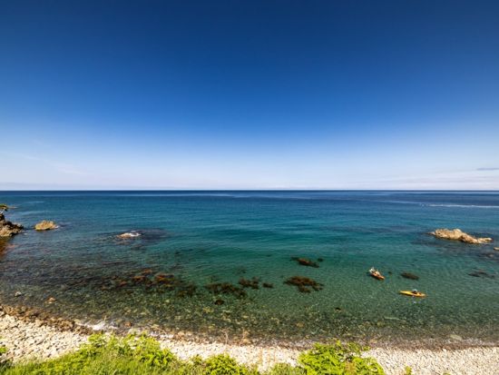 佐渡島 スノーケリング＆シーカヤックツアー虫崎海を存分に満喫しよう！＜6時間／2～4名＞