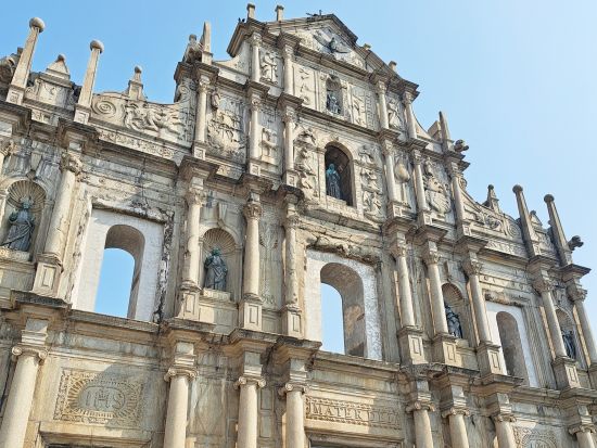 【マカオ発着】マカオ世界遺産巡り＆カジノ見学ツアー　ビュッフェランチ付き＜1日／日本語ガイド＞ 