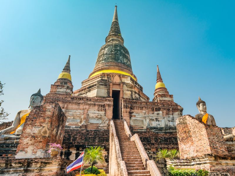 Thailand_Ayutthaya_Wat Yai Chai Mongkhon_shutterstock_356278997