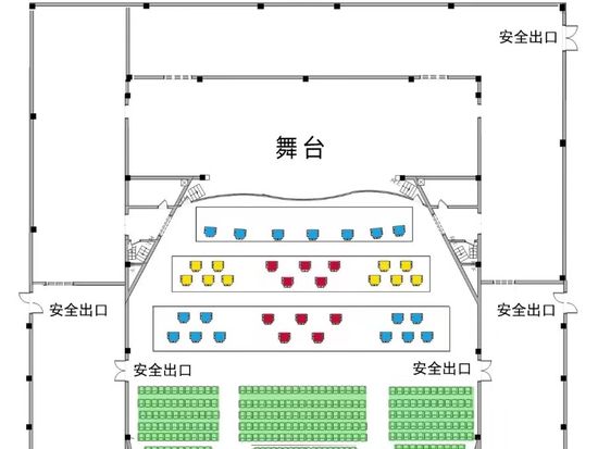梨园剧场座位图