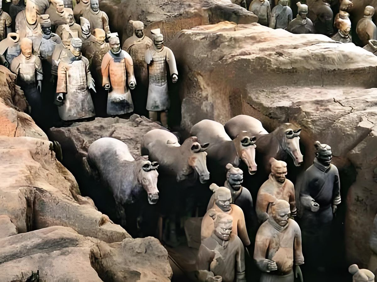 午後発】世界遺産・兵馬俑坑半日観光＋唐楽宮餃子宴＆唐代歌舞ショー
