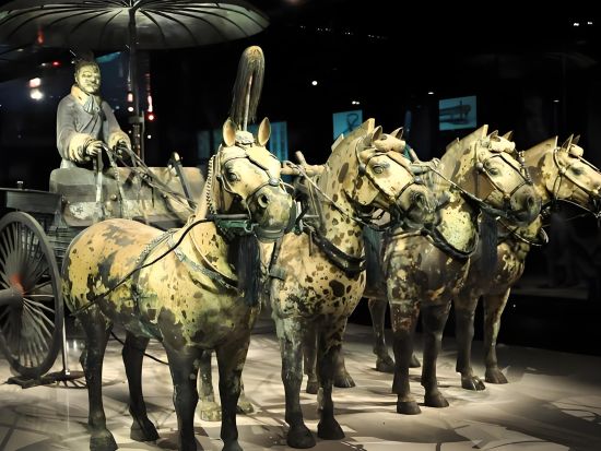 上海＋西安 定番観光4日間ツアー オプションでホテル手配可＜食事付き／日本語ガイド／1名から催行／上海発西安着＞