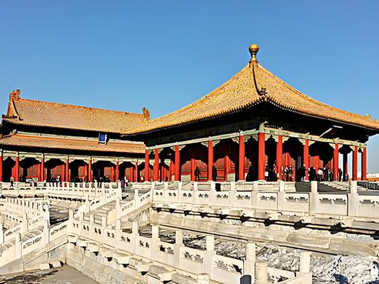 故宫中和殿保和殿