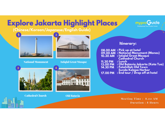 1111 - Explore Jakarta Highlight Places
