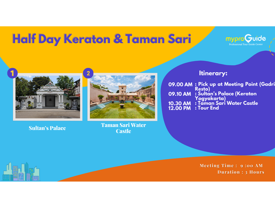 Half Day Keraton & Taman Sari