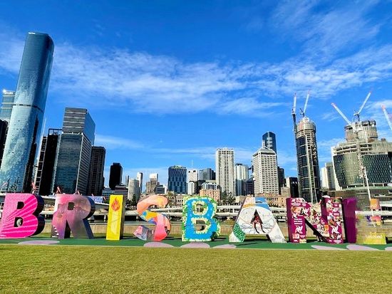 サウスバンクのブリスベンサイン