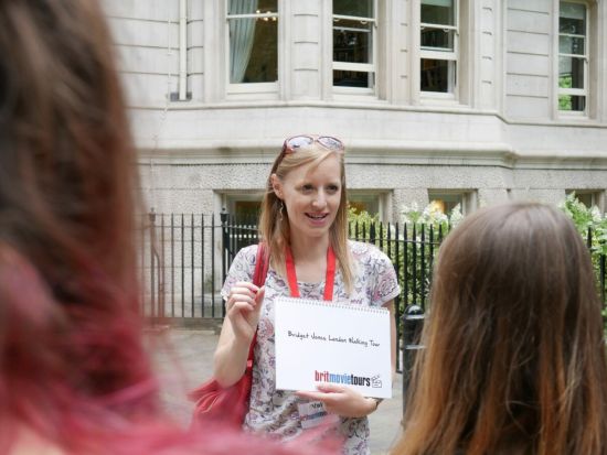 映画『ブリジット・ジョーンズ』のロケ地巡り　ロンドンウォーキングツアー＜約2時間半／英語ガイド＞