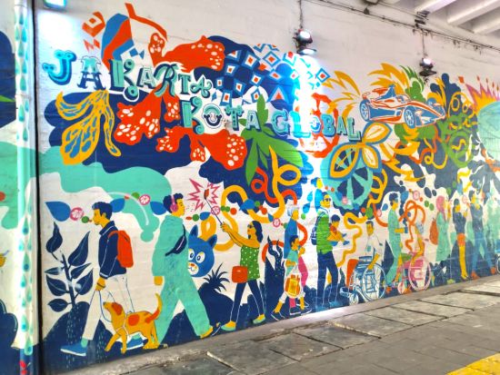 MRTで巡るジャカルタ ウォーキングツアー！ジャカルタの人気スポット＆ナイトライフ体験！＜午後／日本語ガイドプランあり＞