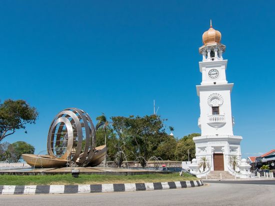 Malaysia_Penang_Queen Victoria Memorial Clock Tower_pixta_61077527