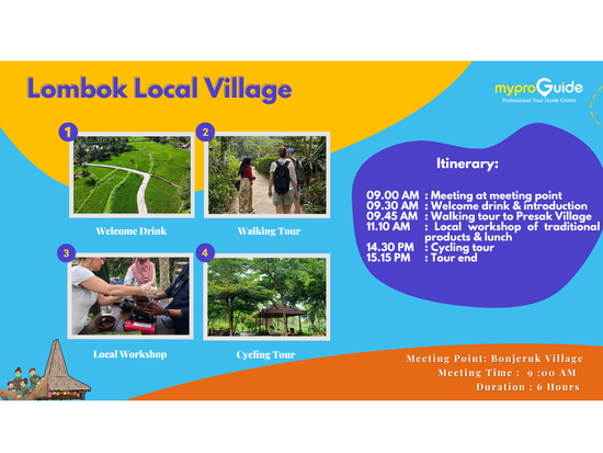 4111 - Lombok Local Village