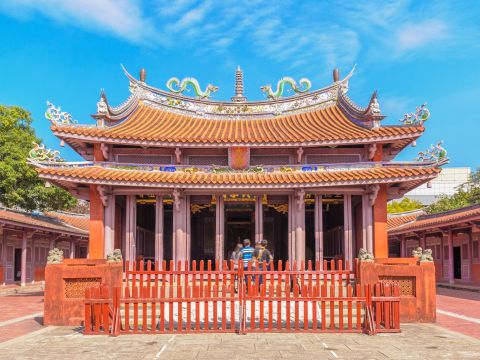 台南定番観光1日ツアー　安平＋孔子廟＋林百貨＋赤崁楼＋神農街＜日本語／台南発着＞