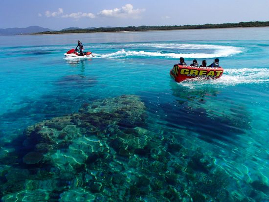 石垣島-透明な海でマリンスポーツ