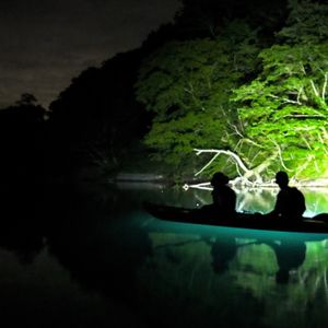 支笏湖ナイトカヤック　夜の支笏湖＆千歳川源流を探検！昼間とは異なるドキドキ感！山線鉄橋のライトアップも幻想的！＜4～11月＞byオーシャンデイズ
