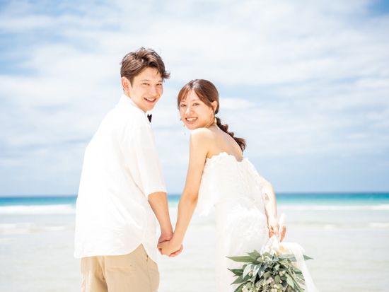 五島列島・福江島　ウェディングフォト撮影　4つの候補地からご希望の1ロケーションで撮影　レタッチ済みフォト50カット ＜五島市＞ by Yocomotion.M